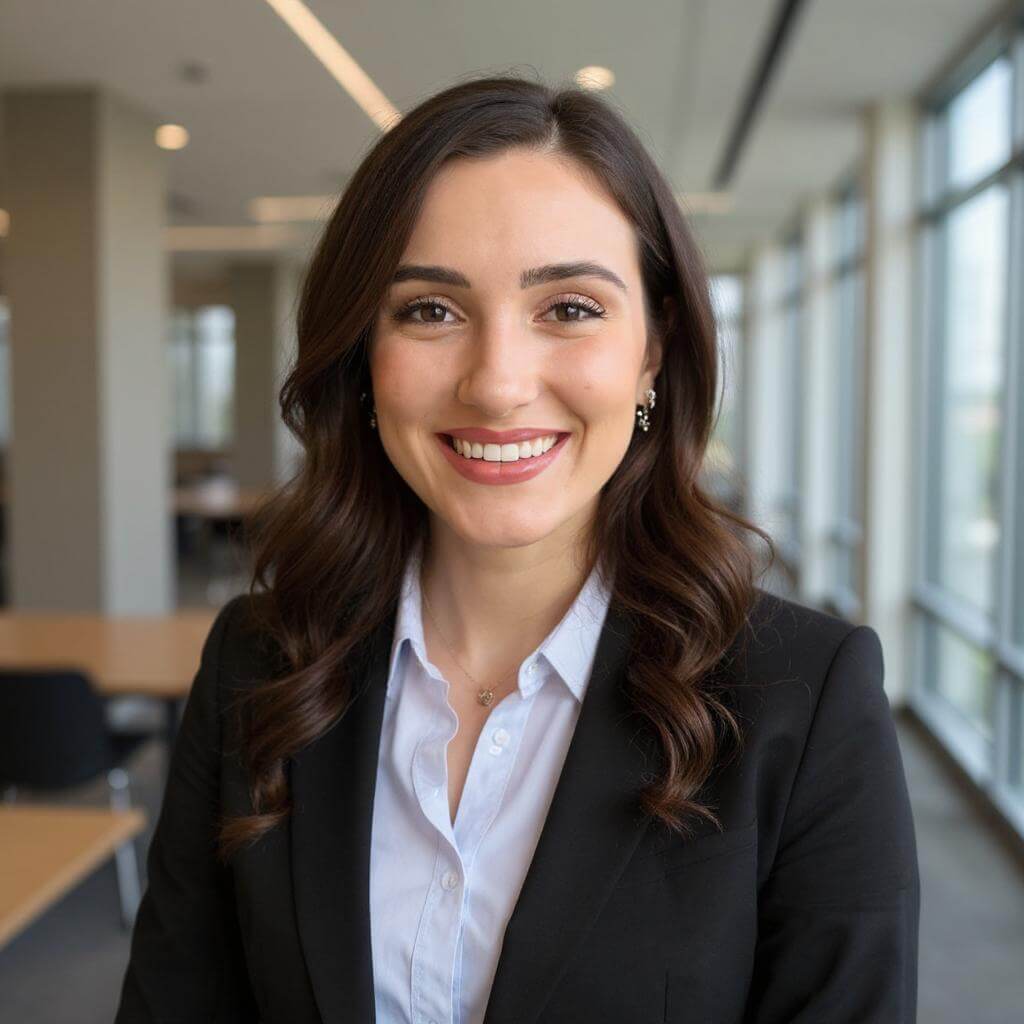 Professional headshot example